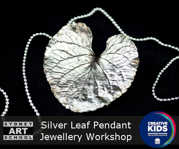 School Holiday Art Workshop Silver Jewellery